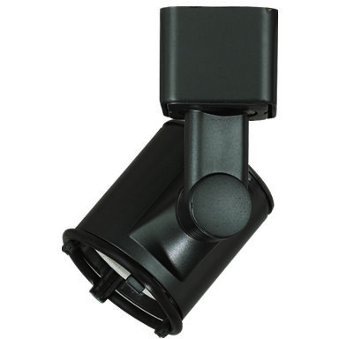 Signature 1 Light Black Track Fixture Body Ceiling Light, Adjustable