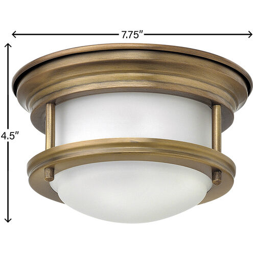 Hadley LED 7.75 inch Brushed Bronze Indoor Flush Mount Ceiling Light