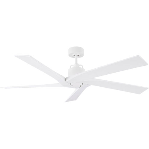 Aspen 56 inch Matte White Ceiling Fan