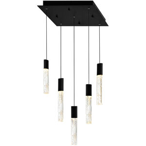 Greta LED 12 inch Black Mini Pendant Ceiling Light