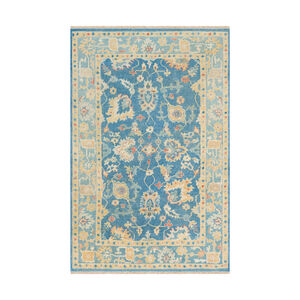 Cheshire 102 X 66 inch Blue and Neutral Area Rug, Wool