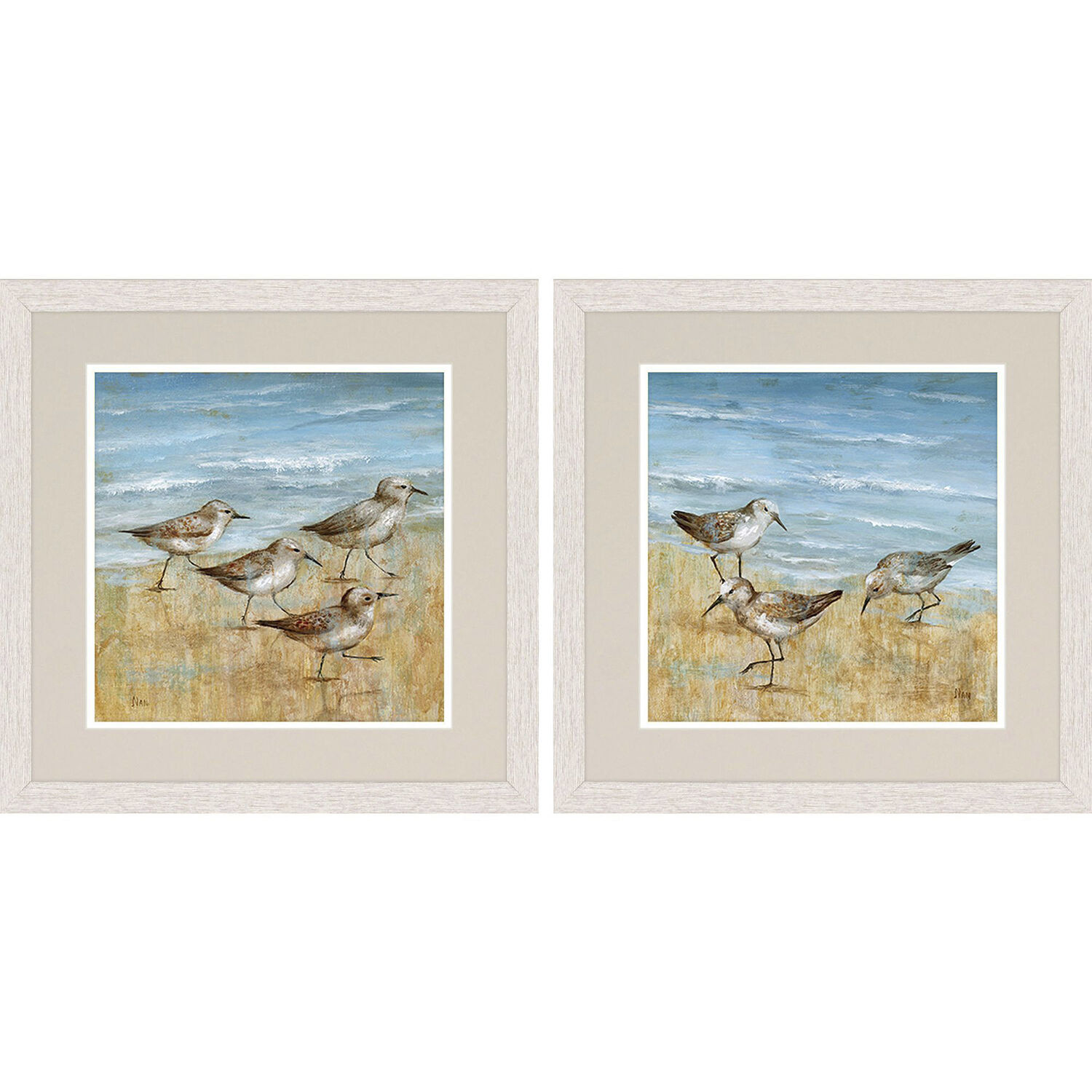 Waterside Brown Framed Art, Propac