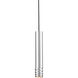 Milca 1 Light 2.38 inch Brushed Nickel Pendant Ceiling Light