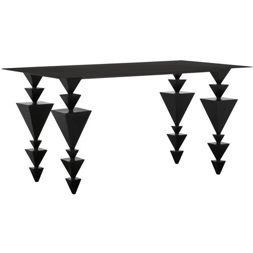 Sagrada 59 X 32 inch Matte Black Desk