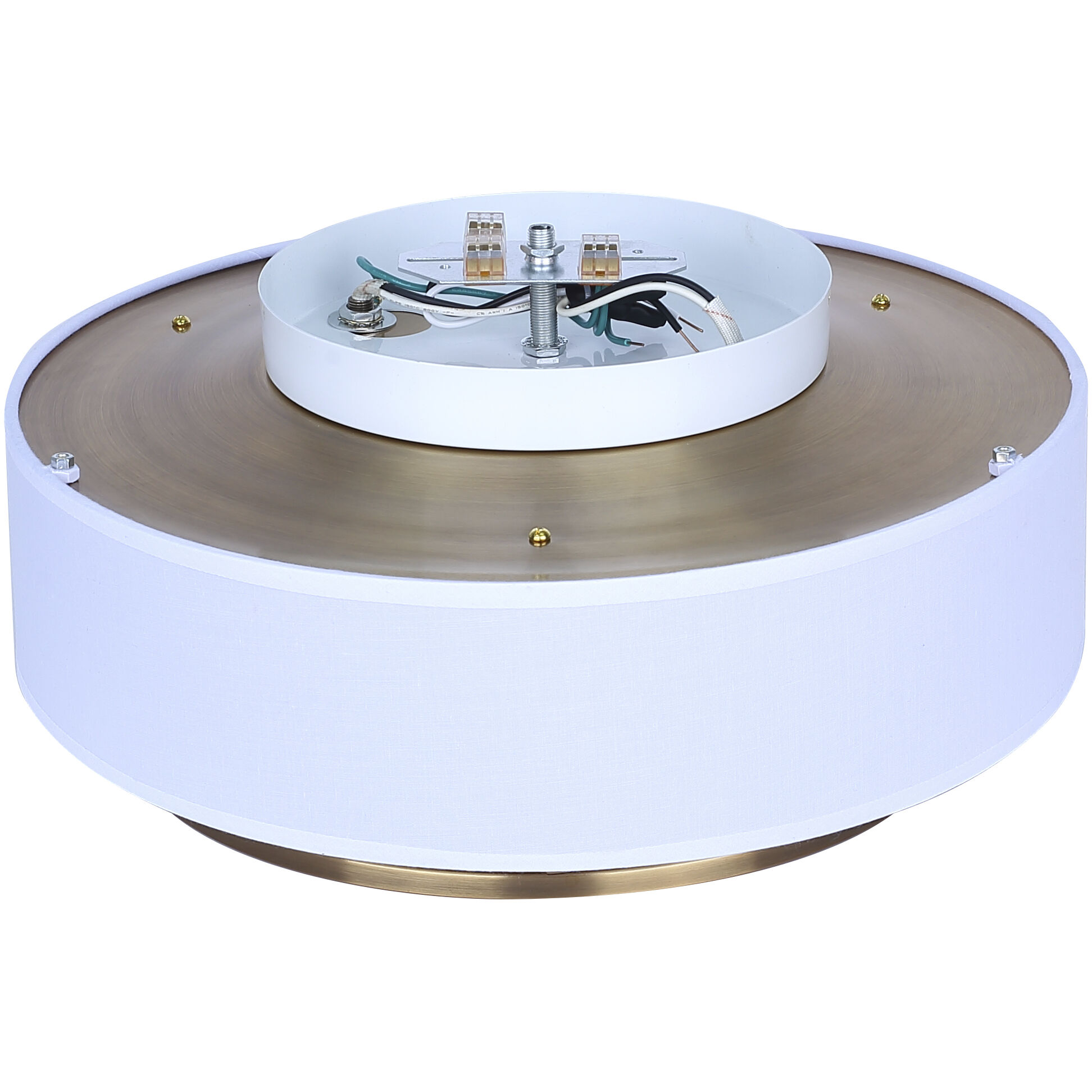 Bonnie 2 Light 15 inch Gold Flush Mount Ceiling Light