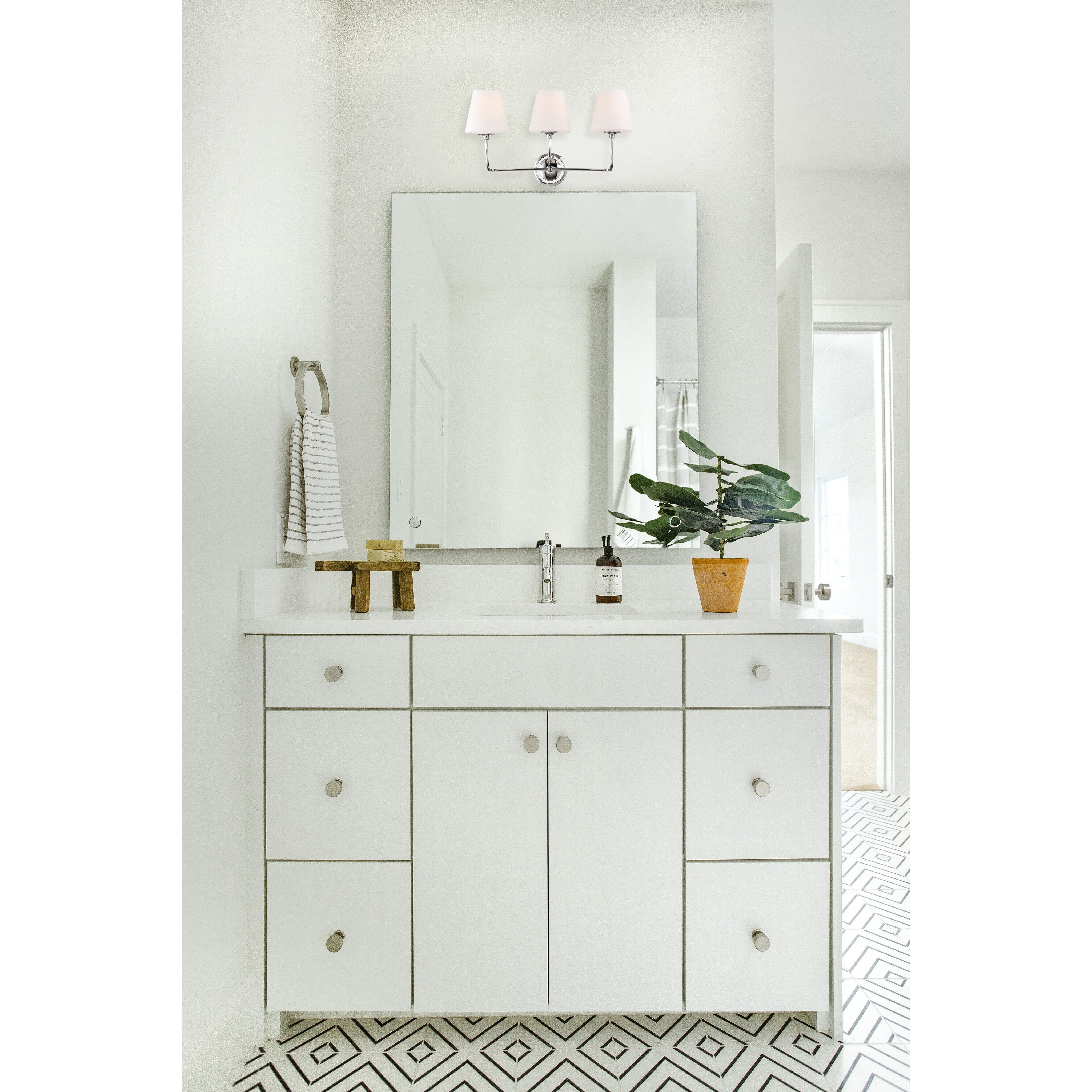 Sylvan Bath Vanity Light Wall Light in Polished Chrome