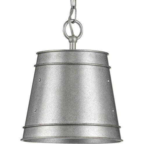 Galveston 1 Light Galvanized Pendant Ceiling Light