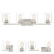 Liam 4 Light 32 inch Satin Platinum Bath Bar Wall Light