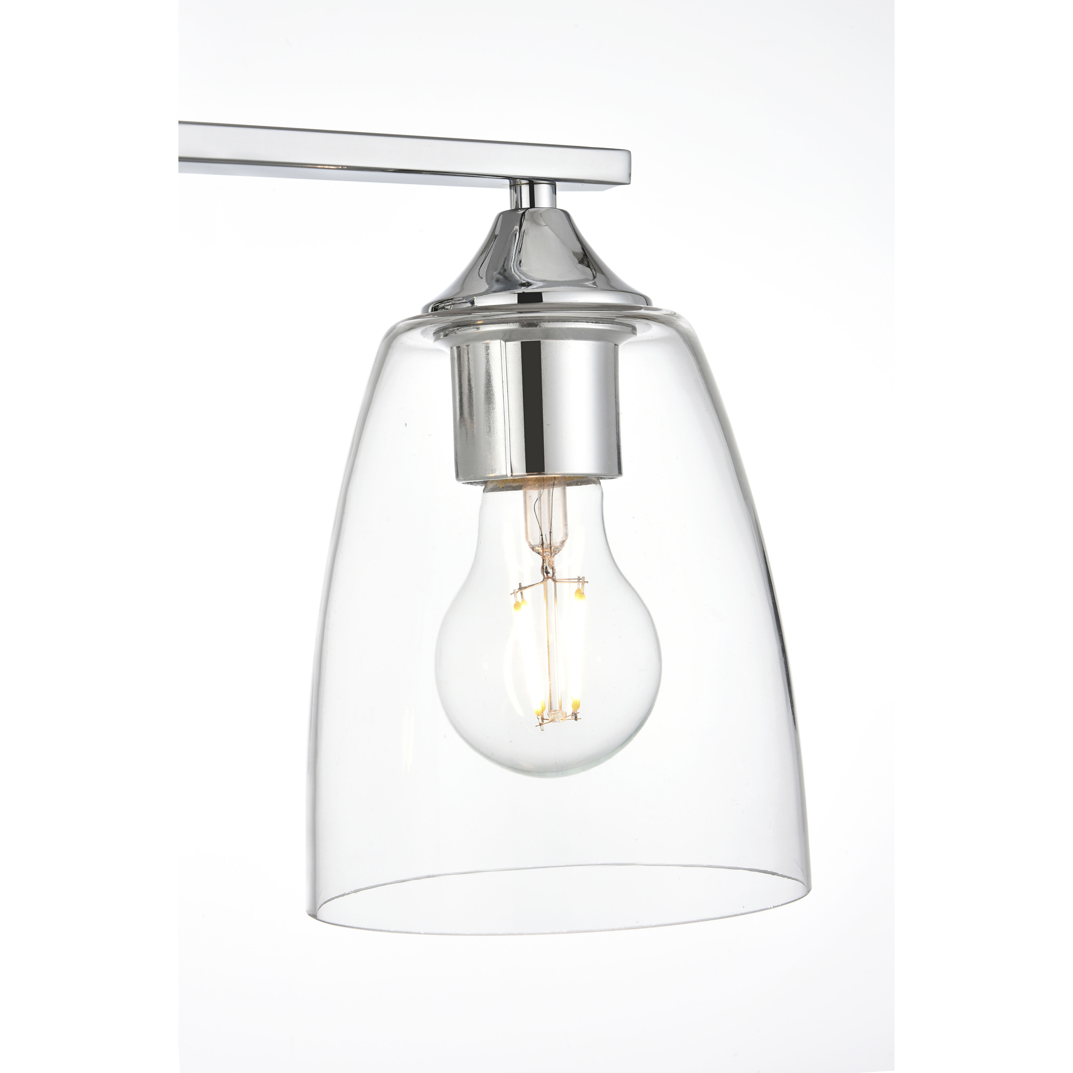 Harris 4 Light 34 inch Chrome Bath Sconce Wall Light