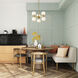 Artemis 6 Light 18 inch Modern Gold Chandelier Ceiling Light