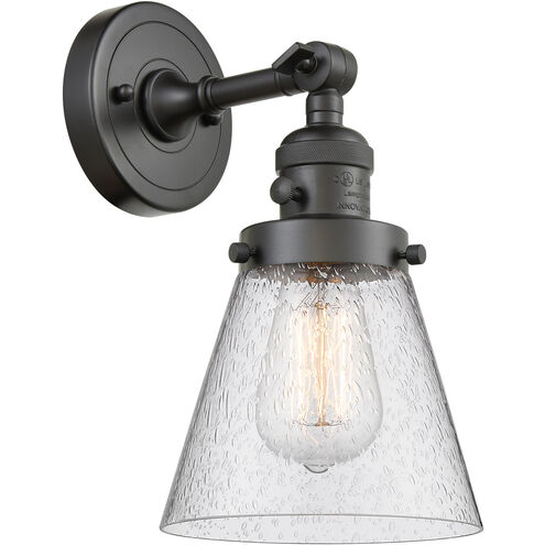 Franklin Restoration Small Cone LED 6.25 inch Oil Rubbed Bronze Sconce Wall Light, Franklin Restoration