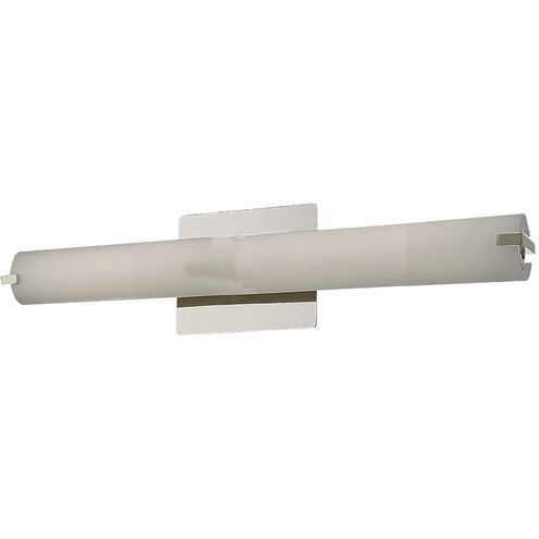 Squire LED 18 inch Brushed Nickel Bath Vanity Light Wall Light