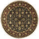 Taj Mahal 96 X 96 inch Black, Dark Brown, Camel, Tan, Khaki, Navy, Olive Rug
