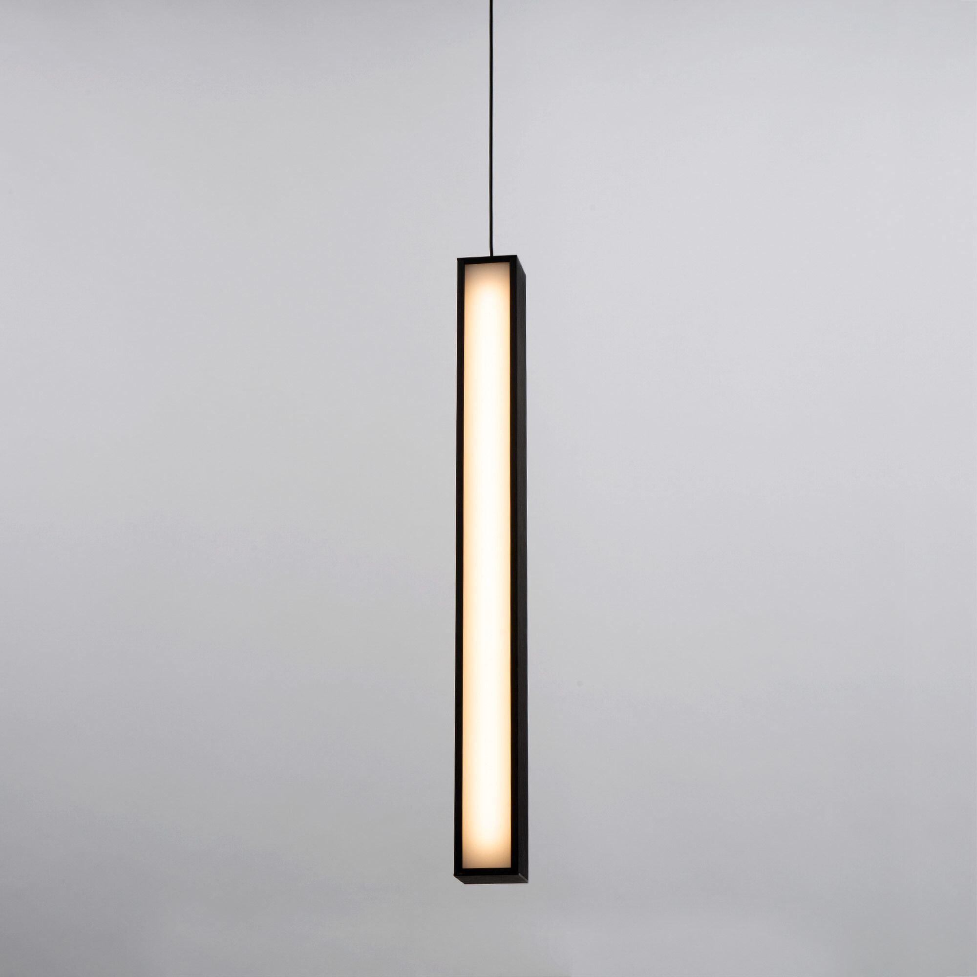 Chaos LED 7.13 inch Black Pendant Ceiling Light in 20in.