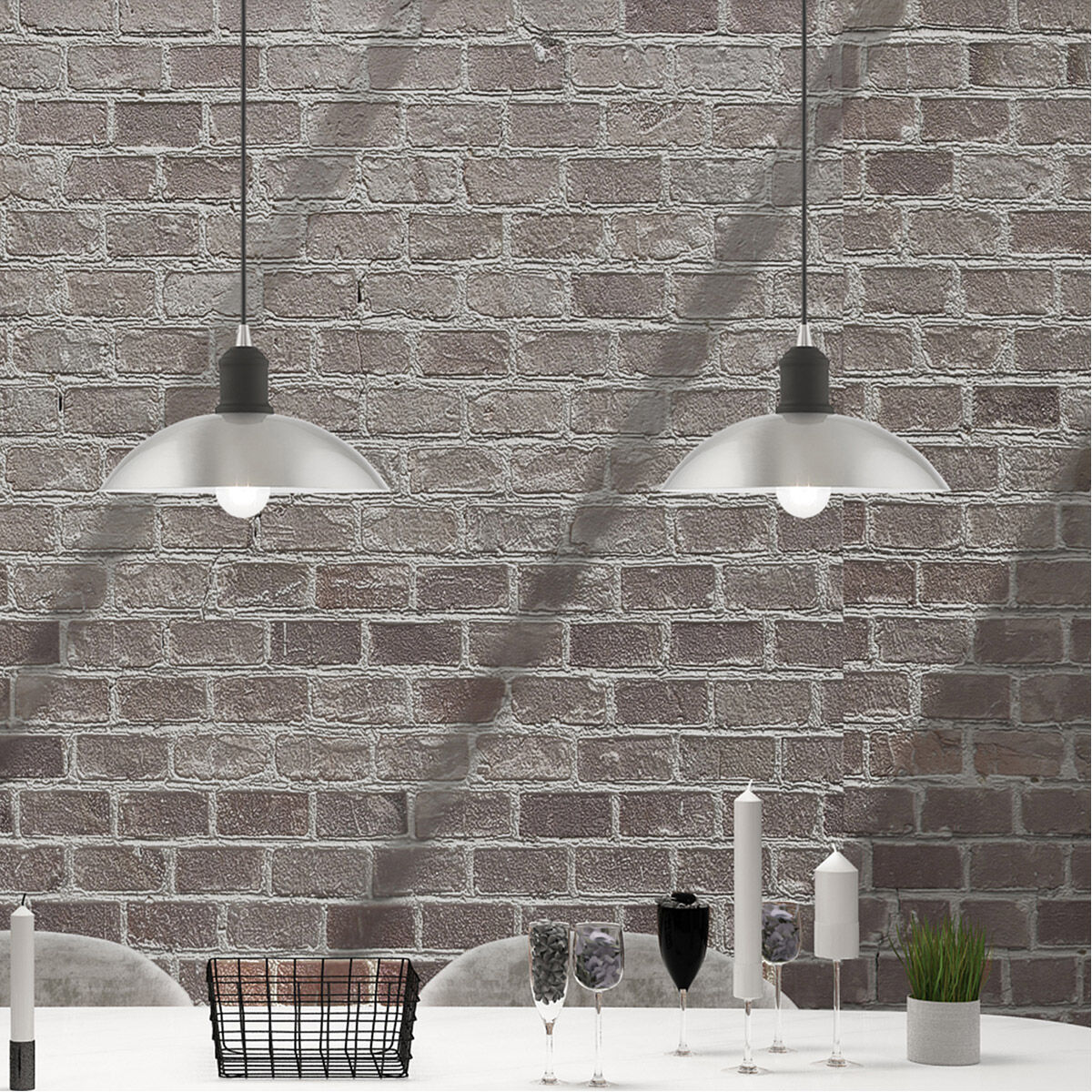 Allison 1 Light 13 inch Brushed Nickel Mini Pendant Ceiling Light