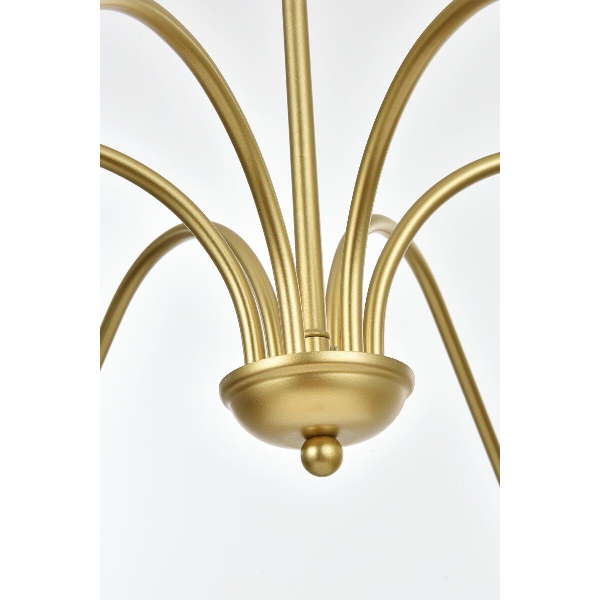 Rohan 6 Light 60 inch Brass Chandelier Ceiling Light