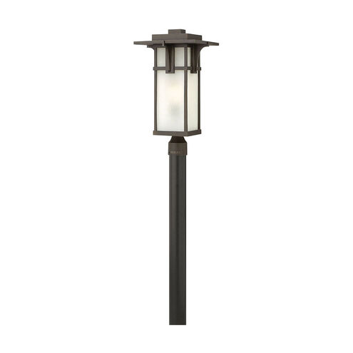 Manhattan LED 22 inch Oil Rubbed Bronze Outdoor Post Lantern