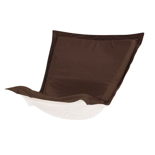 Seascape 49 X 40 inch Chocolate Brown Outdoor Chair Cushion