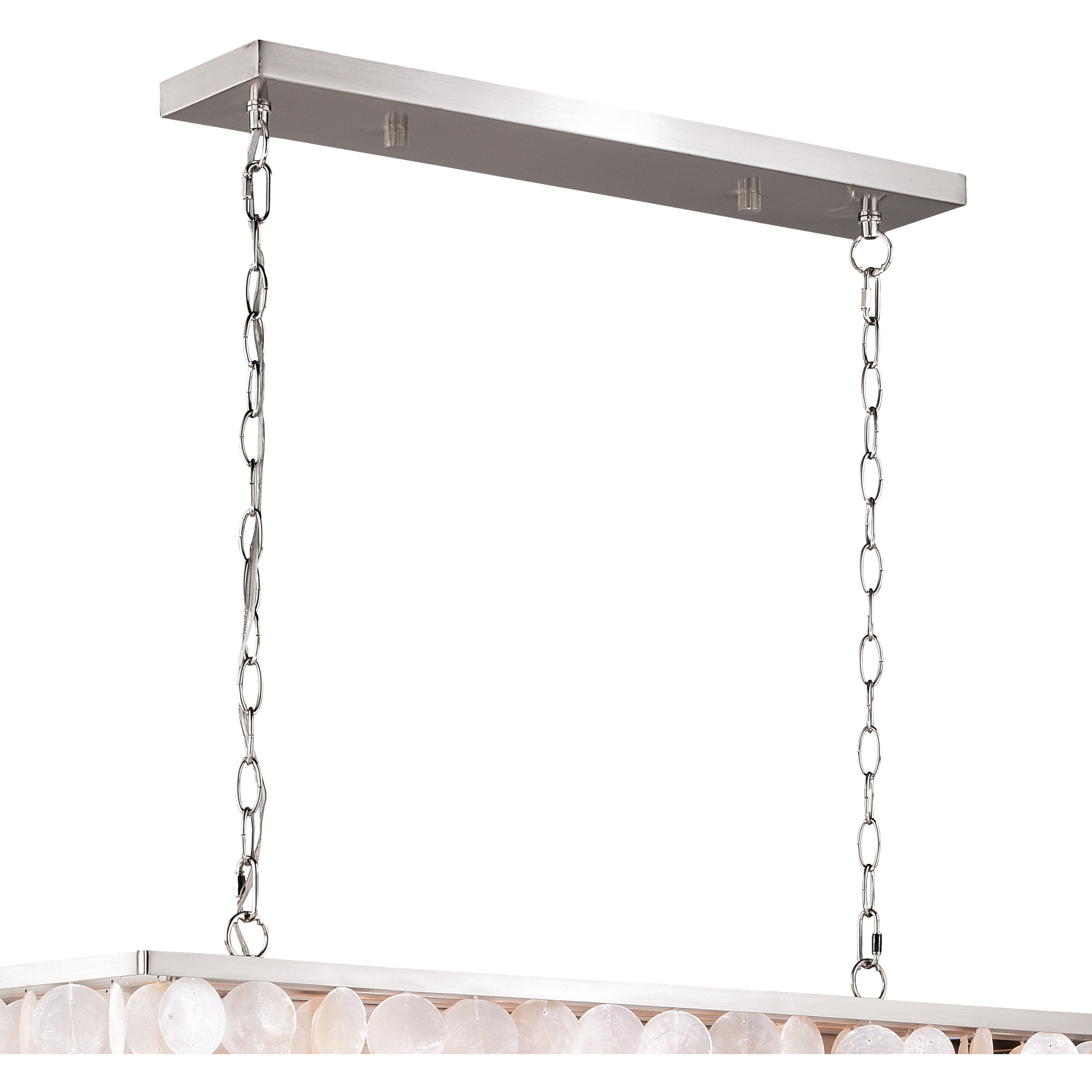 Elsa LED 36 inch Satin Nickel Pendant Ceiling Light