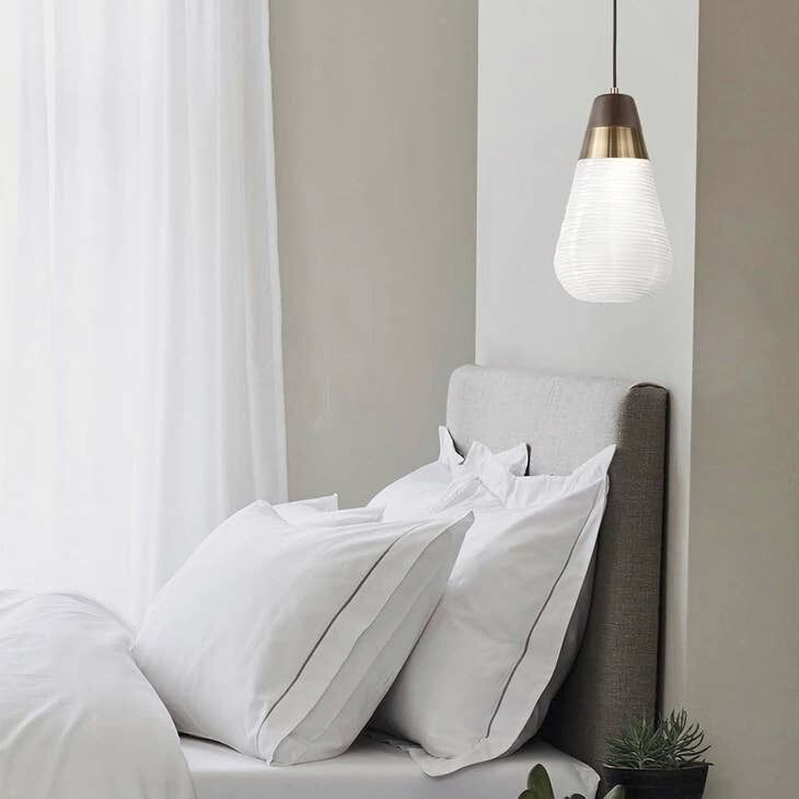 Sunset 1 Light 9 inch Walnut and Weathered Brass Pendant Ceiling Light