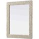 Marlowe 36 X 30 inch Linen White Mirror