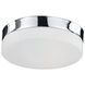 Lomita LED 9 inch Chrome Flush Mount Ceiling Light