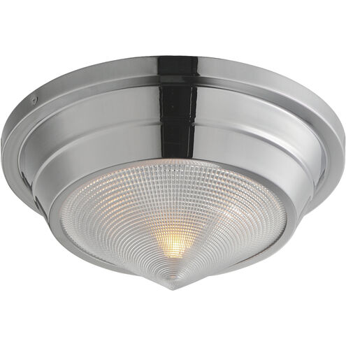 Hargreaves 1 Light 10 inch Polished Nickel Flush Mount Ceiling Light