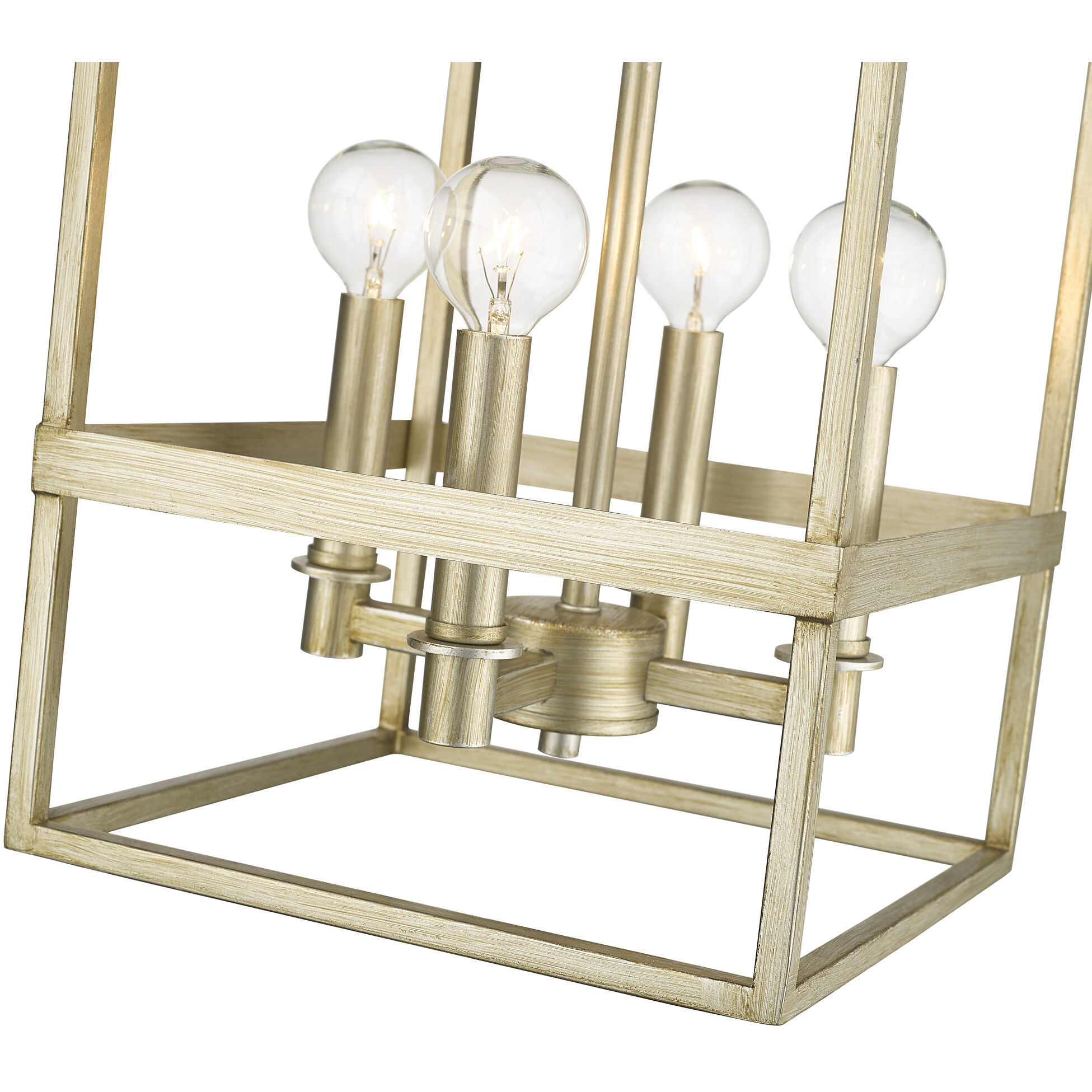 Cormac 4 Light 10 inch Washed Gold Pendant Ceiling Light