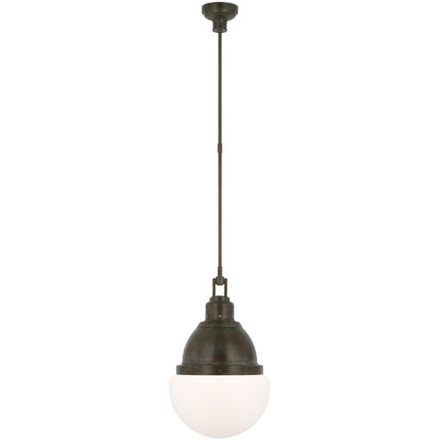 Amber Lewis Bernard LED 13.75 inch Bronze Pendant Ceiling Light