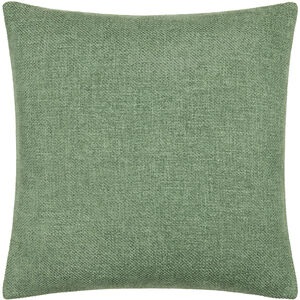 Sajani 20 X 20 inch Grey/Light Silver/Lunar Green/Metallic - Silver Accent Pillow