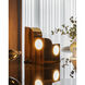 Gypsum 12.5 inch 20 watt Polished Brass Table Lamp Portable Light