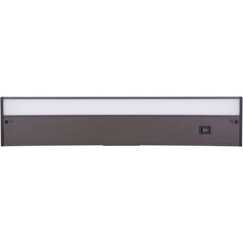 Sleek 120 LED 18 inch Bronze Under Cabinet Light Bar
