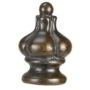 Signature Medium Wood Finial