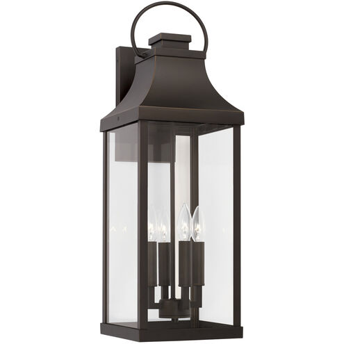 Bradford 4 Light 9.00 inch Outdoor Wall Light