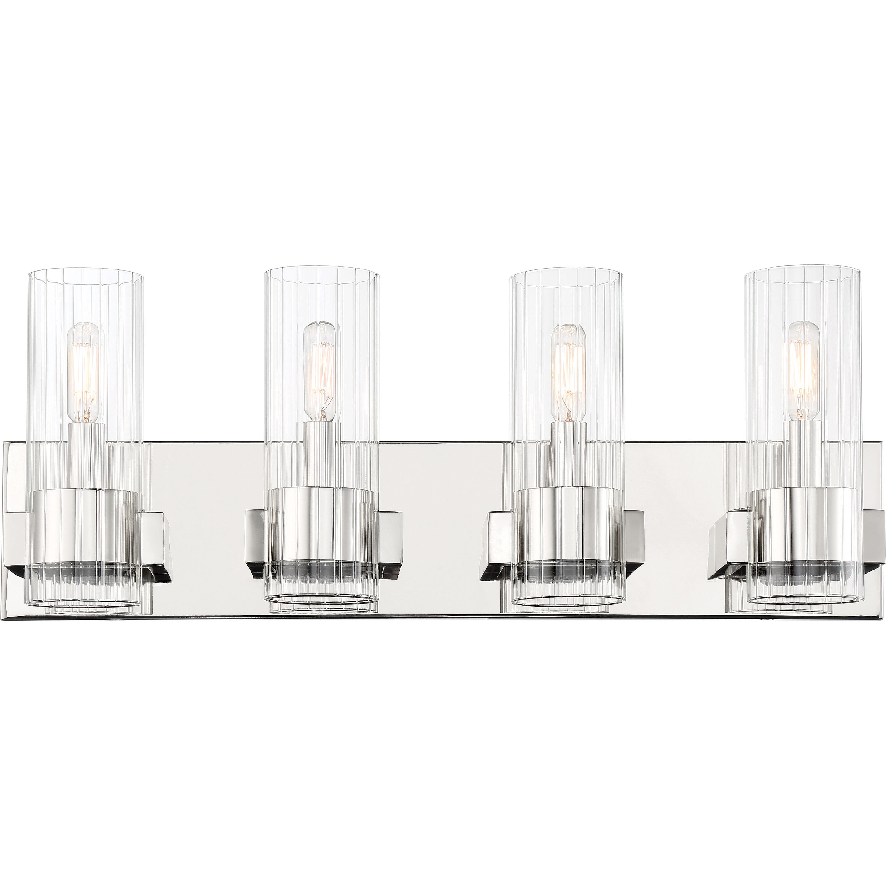 Vernon Place 4 Light 25 inch Chrome Bath Light Wall Light