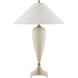 Hastings 30.75 inch Whitewash/Polished Nickel Table Lamp Portable Light