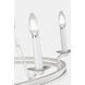 C&M by Chapman & Myers Brighton 6 Light 32 inch Aged Pewter Chandelier Ceiling Light in Standard