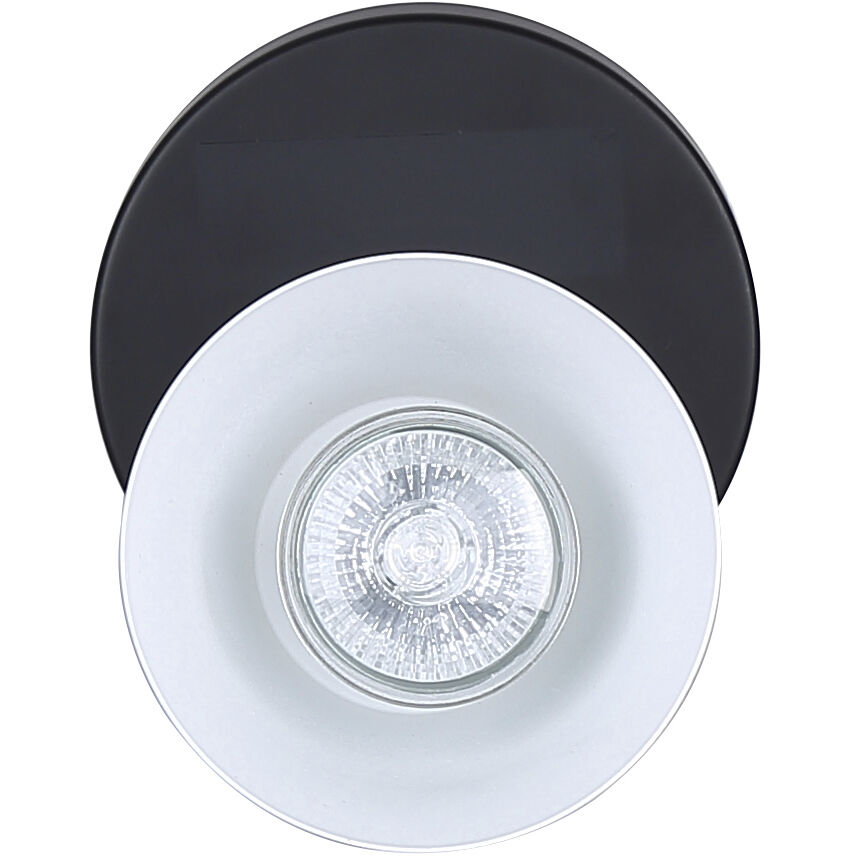 Radley 1 Light Black/White Track Lighting Ceiling Light