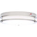 Glamour LED 13 inch Brushed Nickel Flush Ceiling Light