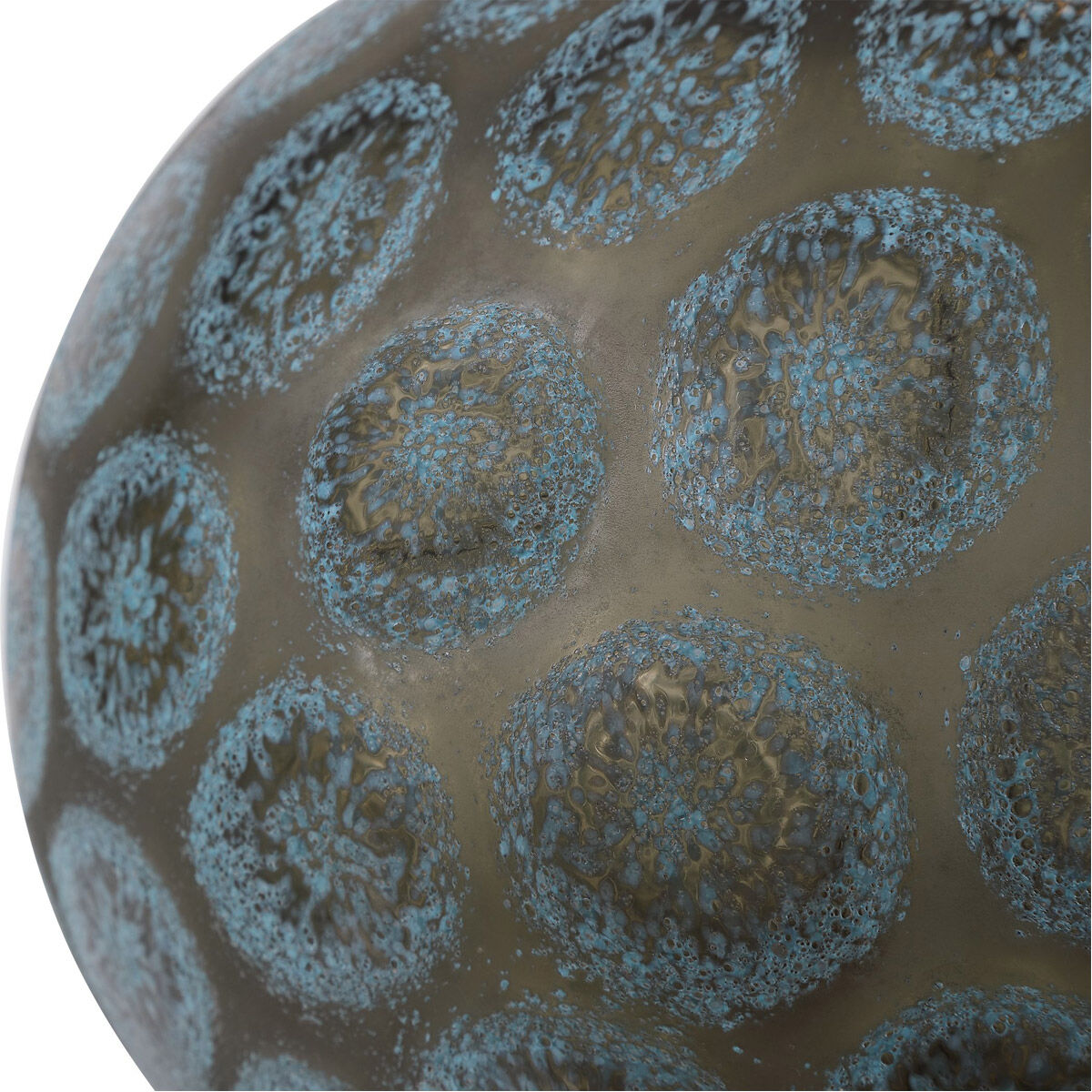 Agate 22 inch 150.00 watt Charcoal Translucent Glass with Dark Teal Accents Table Lamp Portable Light