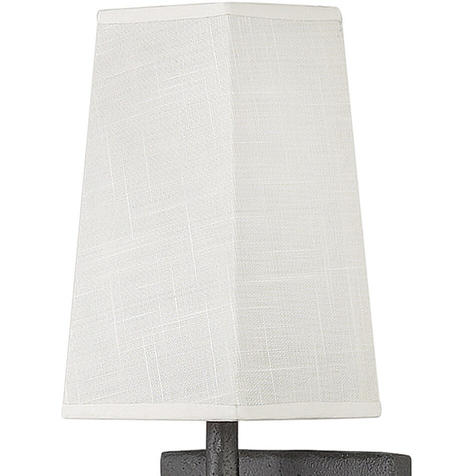 Tress 1 Light 6 inch Forged Iron ADA Indoor Wall Sconce Wall Light