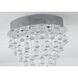 Canada LED 16 inch Chrome Semi Flush Mount Ceiling Light