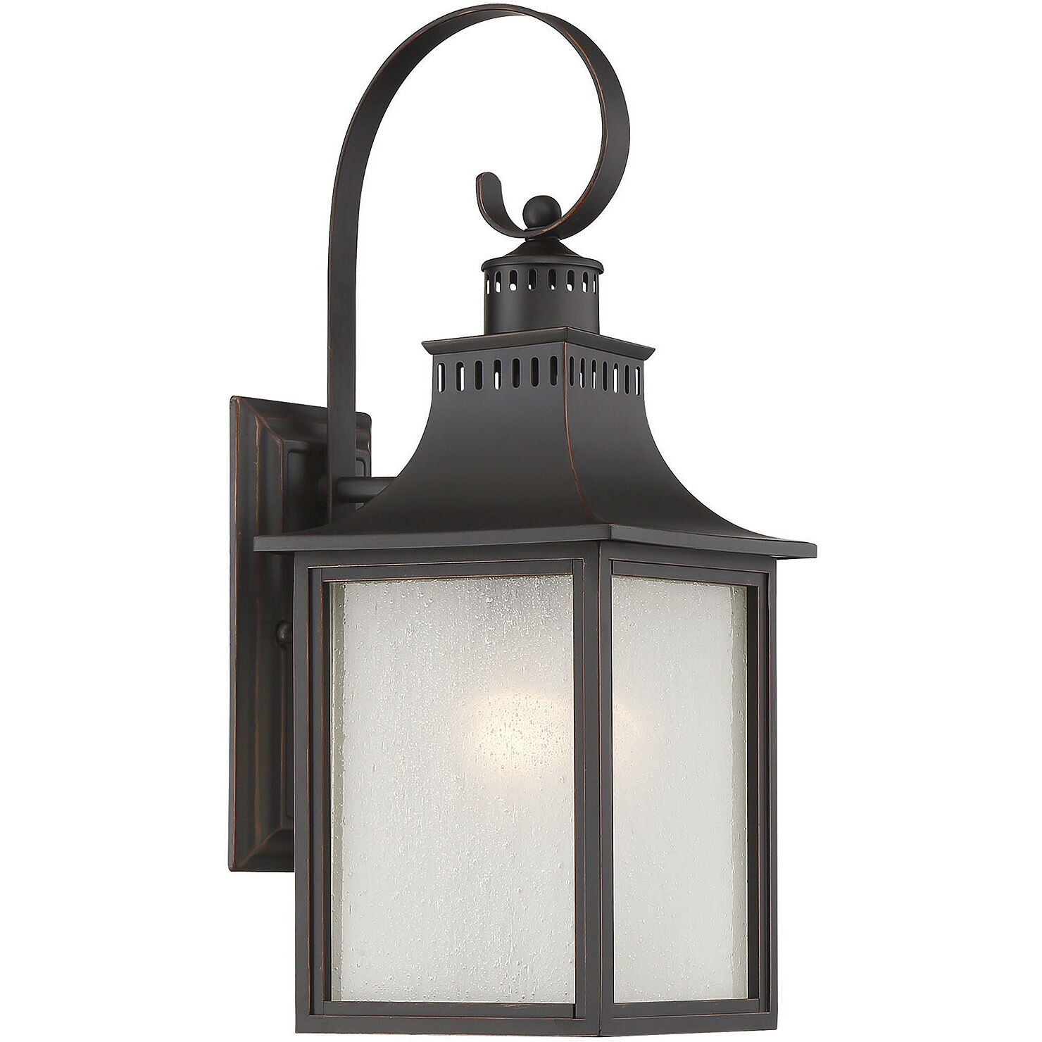 Monte Grande Outdoor Wall Lantern in English Bronze