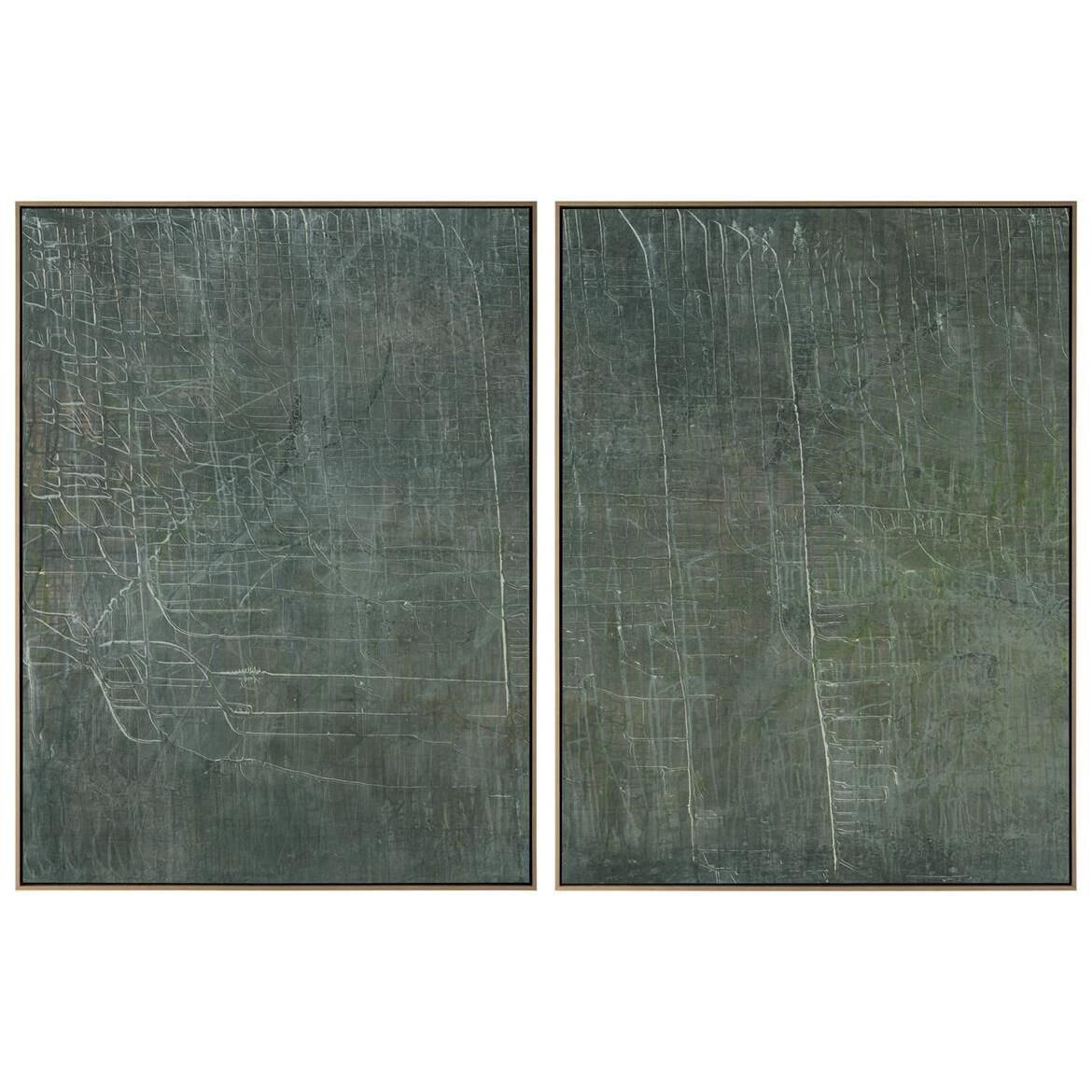 Debra Ferrari's Zion 49.12 X 37.12 inch Giclee, Large, No. 1-2, Set of 2