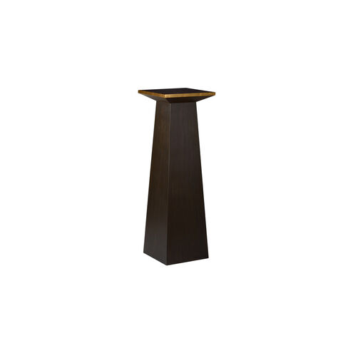 Bradshaw Orrell Walnut/Antique Gold Leaf Pedestal
