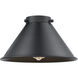 Franklin Restoration Briarcliff 1 Light 10 inch Matte Black Mini Pendant Ceiling Light in Incandescent, Franklin Restoration