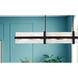 Cloud Break 12 Light 48 inch Coal Island Light Ceiling Light