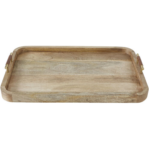 Mango Natural Tray with Handles