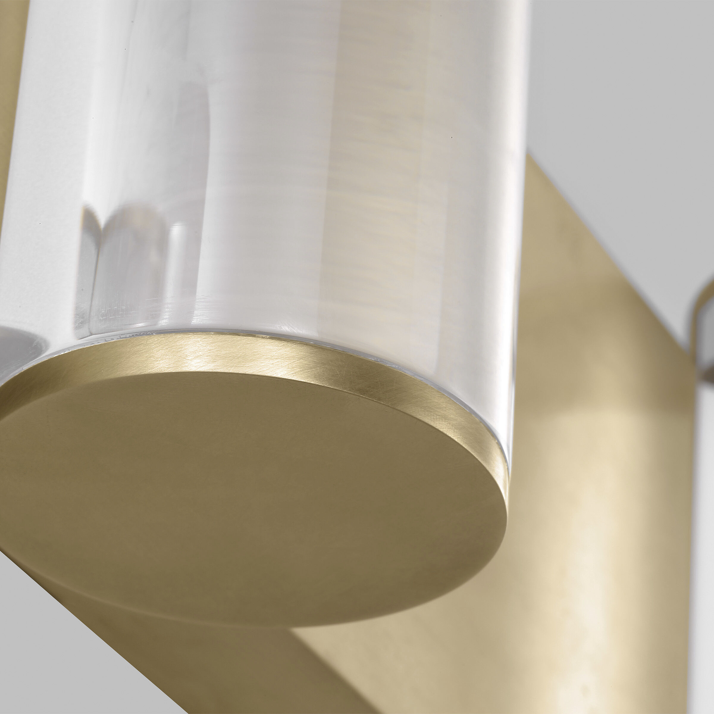 Kelly Wearstler Esfera Wall Sconce Wall Light in Natural Brass