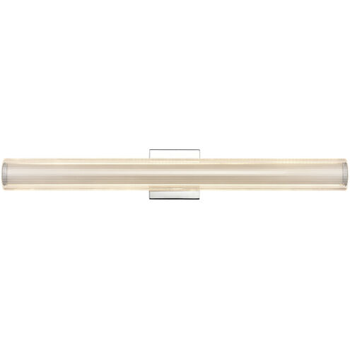 Landor LED 32 inch Chrome Wall Sconce Wall Light, Large